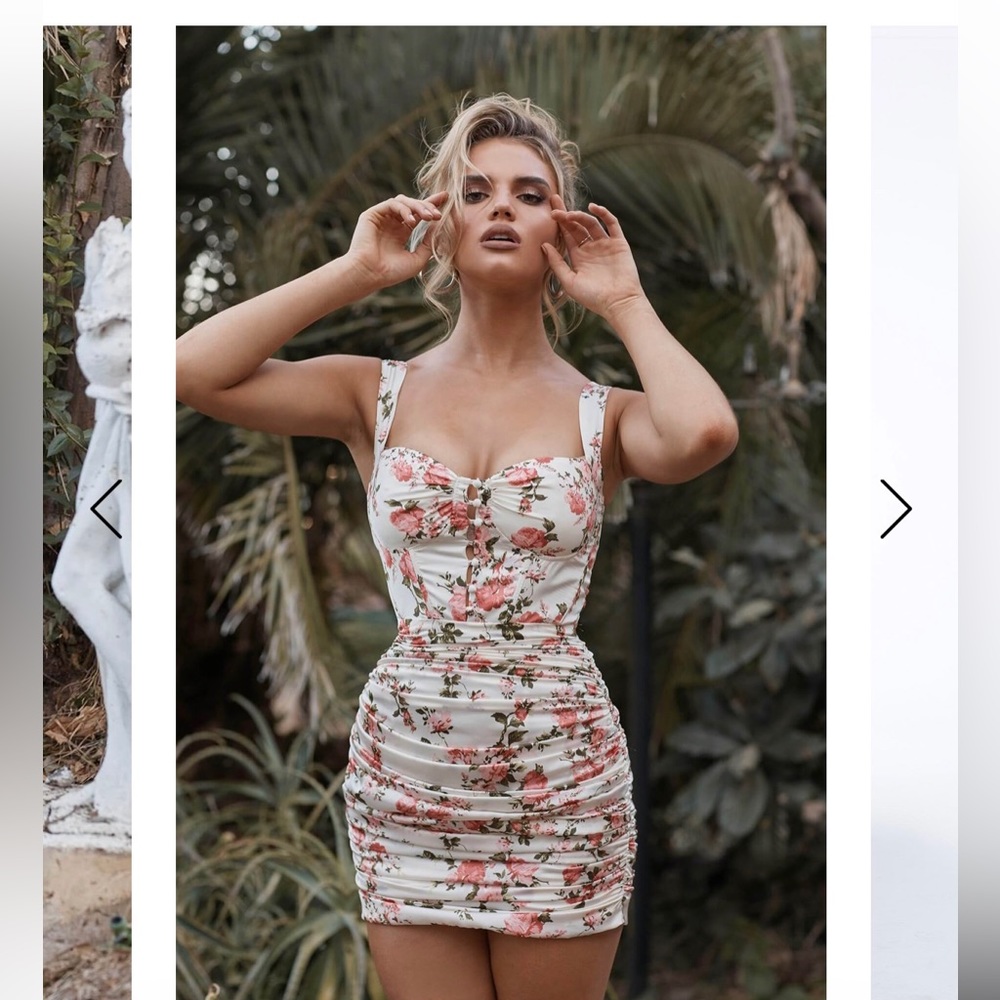 Nat + Liv floral dress